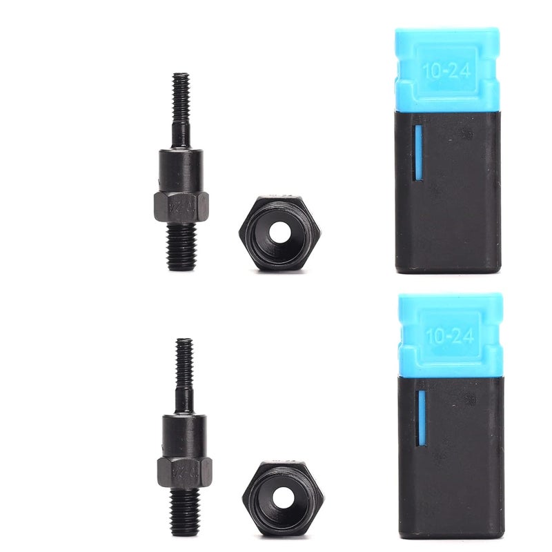 CORWIN Store Rivet nut Gun Mandrel and Nose Pieces Accessary (SAE 10-24 2 Pack) - Image 1